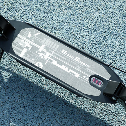 Kids Scooter with 4-Level Adjustable Handlebar, Dual Brake, 200mm Wheels, ABEC-7 Bearings - Black