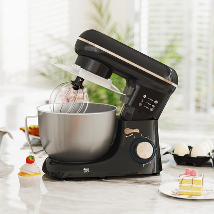 1300W Kitchen Stand Mixer with Accessories 4.5L Bowl - Black