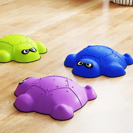 9 PCS Balance Stepping Stones with Non-slip Edges for Kids 3-8 Years - Multicoloured