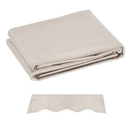 Awning Replacement Canopy Fabric 3x2.5m Water Resistant - Cream White