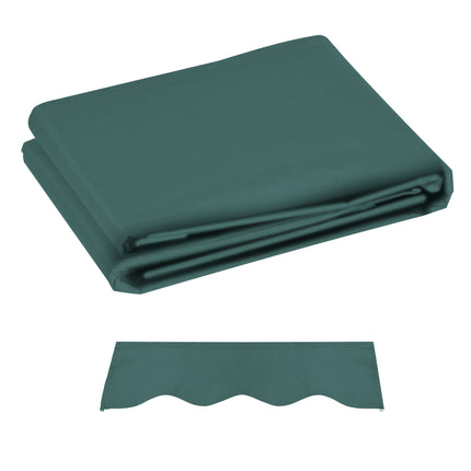 Awning Replacement Canopy Fabric 3 x 2.5 m UPF 50+ - Green