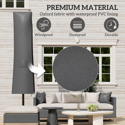Parasol Umbrella Cover - Grey