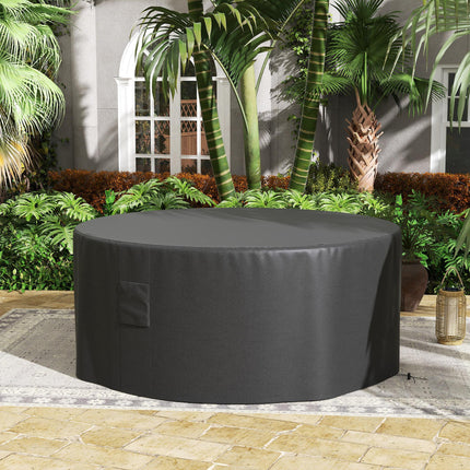 Large Waterproof Outdoor Furniture Cover 600D Oxford - Black