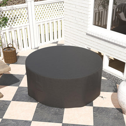 Large Waterproof Outdoor Furniture Cover 600D Oxford - Black