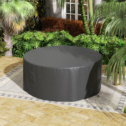 Large Waterproof Outdoor Furniture Cover 600D Oxford - Black