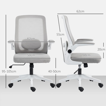 Mesh Back Adjustable Office Chair - Grey