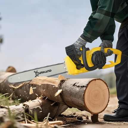 2000W Powerful Electric Chainsaw, 16" Aluminium Blade Portable Corded Chain Saw,