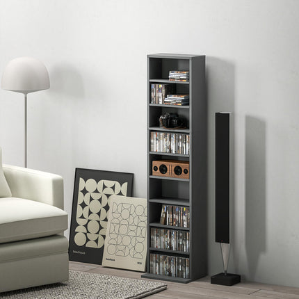 260 Narrow CD Storage Unit - Grey