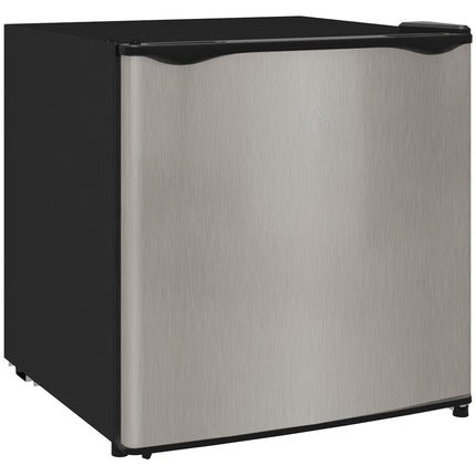 35L Mini Freezer with Adjustable -24℃ to -14℃ Temperature Control - Silver Tone