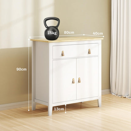 Farmhouse Style Sideboard - White