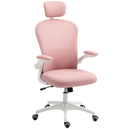 Multi-Adjustable Office Chair, with Lumbar Support, Headrest and Mesh Back - Pin