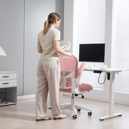 Multi-Adjustable Office Chair, with Lumbar Support, Headrest and Mesh Back - Pin