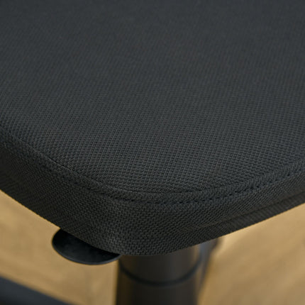 Small Office Chair without Arms, Ergonomic Swivel Mesh Desk Chair with Curved Ba