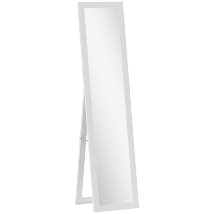 37 x 157 cm Full Length Mirror - White