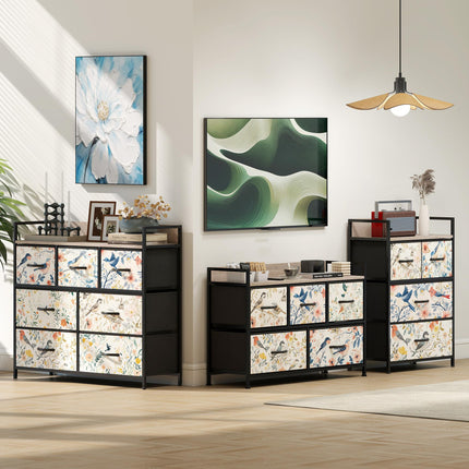5-Drawer Chest of Drawers - White