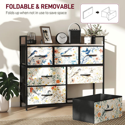 7-Drawer Chest of Drawers - White