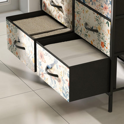 8-Drawer Chest of Drawers - White