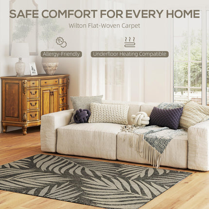 UV Resistant Indoor & Outdoor Area Rug, Easy-Cleaning Machine Washable Rug for P