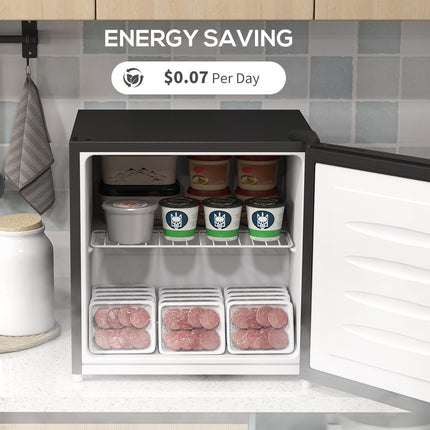 35L Mini Freezer, -24℃ to -14℃ Temperature - Black