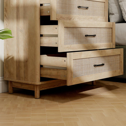 76 cm Wide Drawer Chest of Drawers with 3 Drawer - Oak
