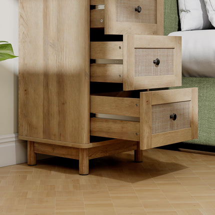 40 cm Drawer Chest of Drawers with 3 Drawer - Oak