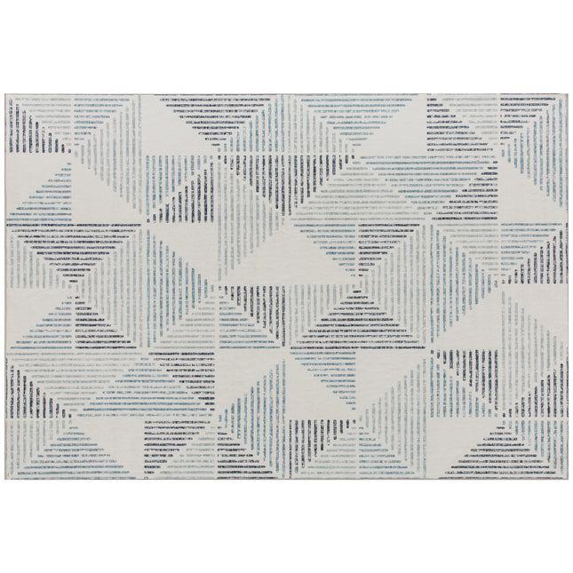 Modern Area Rug, Geometric Pattern Non-Slip Washable Rug, Soft Floor Carpet for
