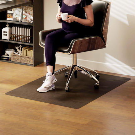 Chair Mat for Hard Floors, 90 x 120 cm Non-Slip Floor Mats for Wood/Tile Protect