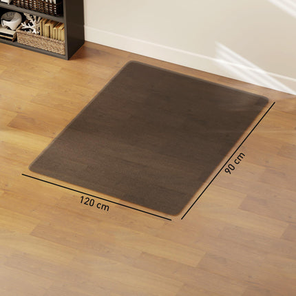 Chair Mat for Hard Floors, 90 x 120 cm Non-Slip Floor Mats for Wood/Tile Protect