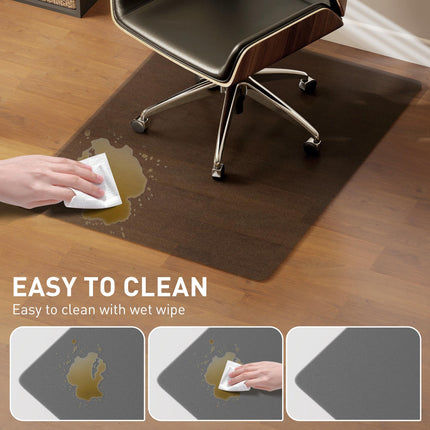 Chair Mat for Hard Floors, 90 x 120 cm Non-Slip Floor Mats for Wood/Tile Protect