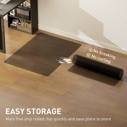 Chair Mat for Hard Floors, 90 x 120 cm Non-Slip Floor Mats for Wood/Tile Protect