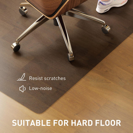 Chair Mat for Hard Floors, 90 x 120 cm Non-Slip Floor Mats for Wood/Tile Protect