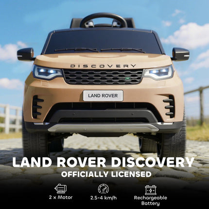 Land Rover Discovery Licensed 12V Kids Electric Car with Remote, 4 Wheel Suspens
