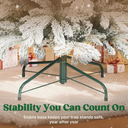 7ft Flocked Artificial Christmas Tree