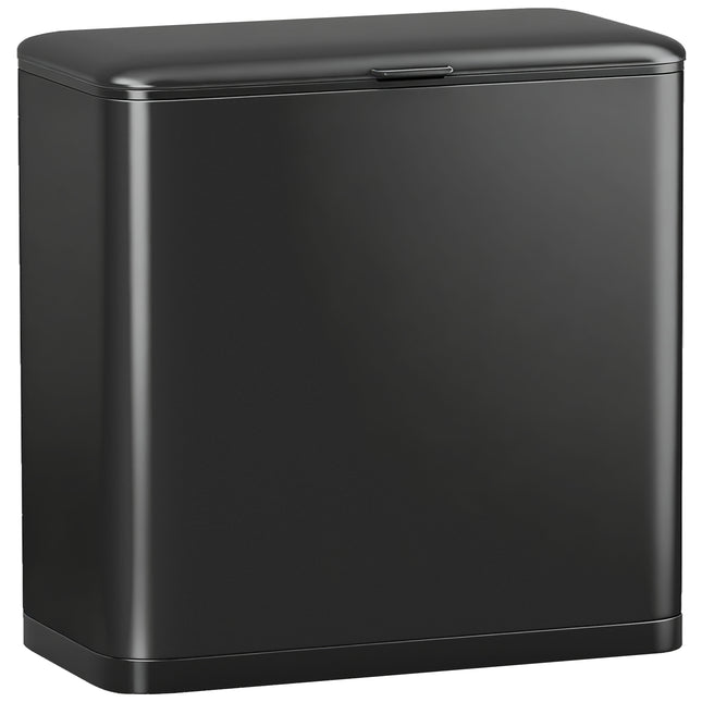 8L Hanging Kitchen Bin, Rubbish bin with Lid and Removable Inner Bucket for Kitchen Cabinet Door, Under Sink, Office