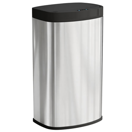 55L Sensor Bin with Soft-Close Lid, Automatic Touchless Motion Sensor Kitchen Bi