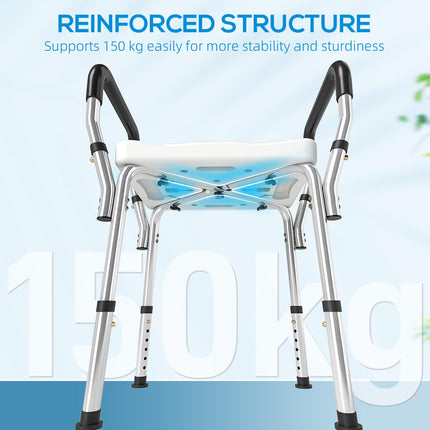 57-69cm Aluminium Frame Bath Seat Hg