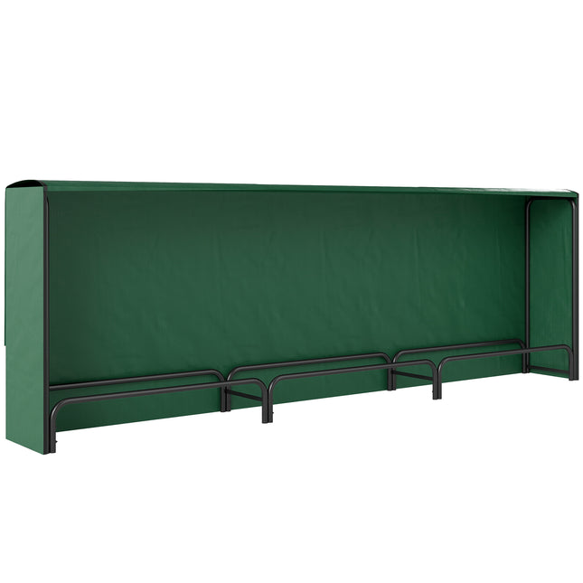 Firewood Rack with Waterproof Cover, Heavy Duty Metal Log Store Indoors, Log Sto