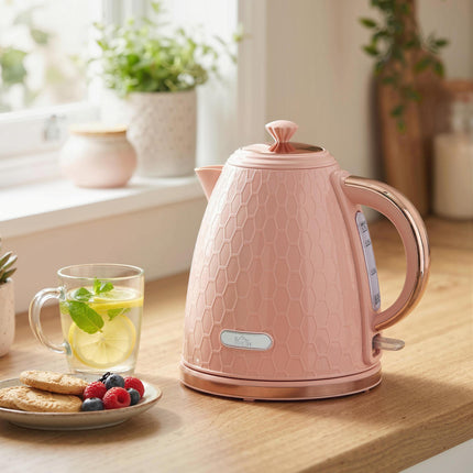 3kW Rapid Boil Honeycomb Kettle - Light Pink