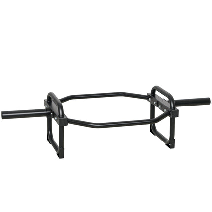 Olympic Trap Bar, 2" Hex Barbell Bar with 300kg Capacity for Deadlifts, Shrugs,