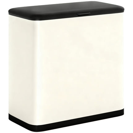 8L Hanging Kitchen Bin, Rubbish bin with Lid and Removable Inner Bucket for Kitc