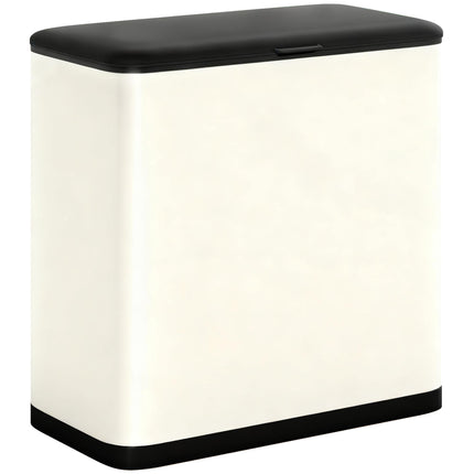 8L Hanging Kitchen Bin, Rubbish bin with Lid and Removable Inner Bucket for Kitc