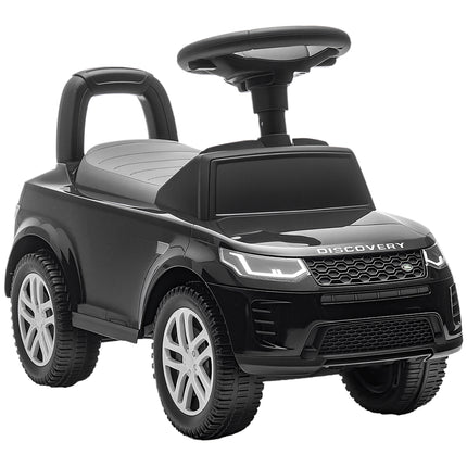 Land Rover Licensed Toddler Ride on Car with Horn, Engine Sounds, Under-Seat Storage, for 18-36 Months, Black