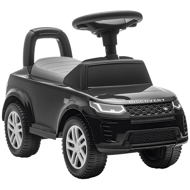Land Rover Licensed Toddler Ride on Car with Horn, Engine Sounds, Under-Seat Storage, for 18-36 Months, Black