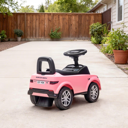 Land Rover Licensed Toddler Ride on Car with Horn, Engine Sounds, Under-Seat Storage, for 18-36 Months, Pink