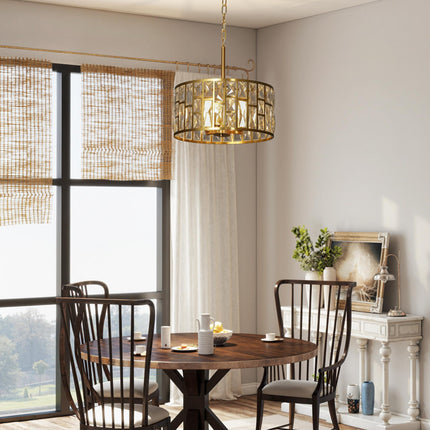 72 Glass Crystallite Chandelier - Gold-Tone