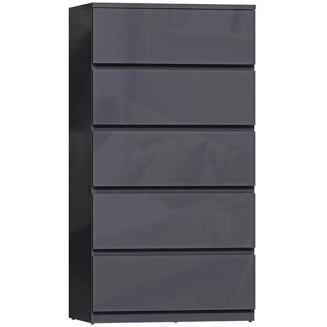 Chest of Drawers, 5-Drawer Storage Cabinets, Modern Dresser, Storage Drawer Unit