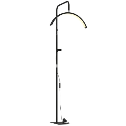 Half Moon Lash Light, Beauty Floor Lamp with 350¬∞ Rotatable Head, 7 Colour Temp