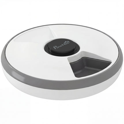 Automatic Cat Feeder Programmable Timer for Dry Wet Food Cat Food Dispenser with Ice Pack for 6 Meals