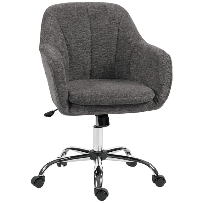 Snow Flannel Office Chair - Grey
