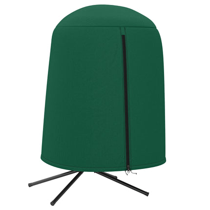 190 x Φ128cm Hanging Egg Chair Furniture Cover - Green